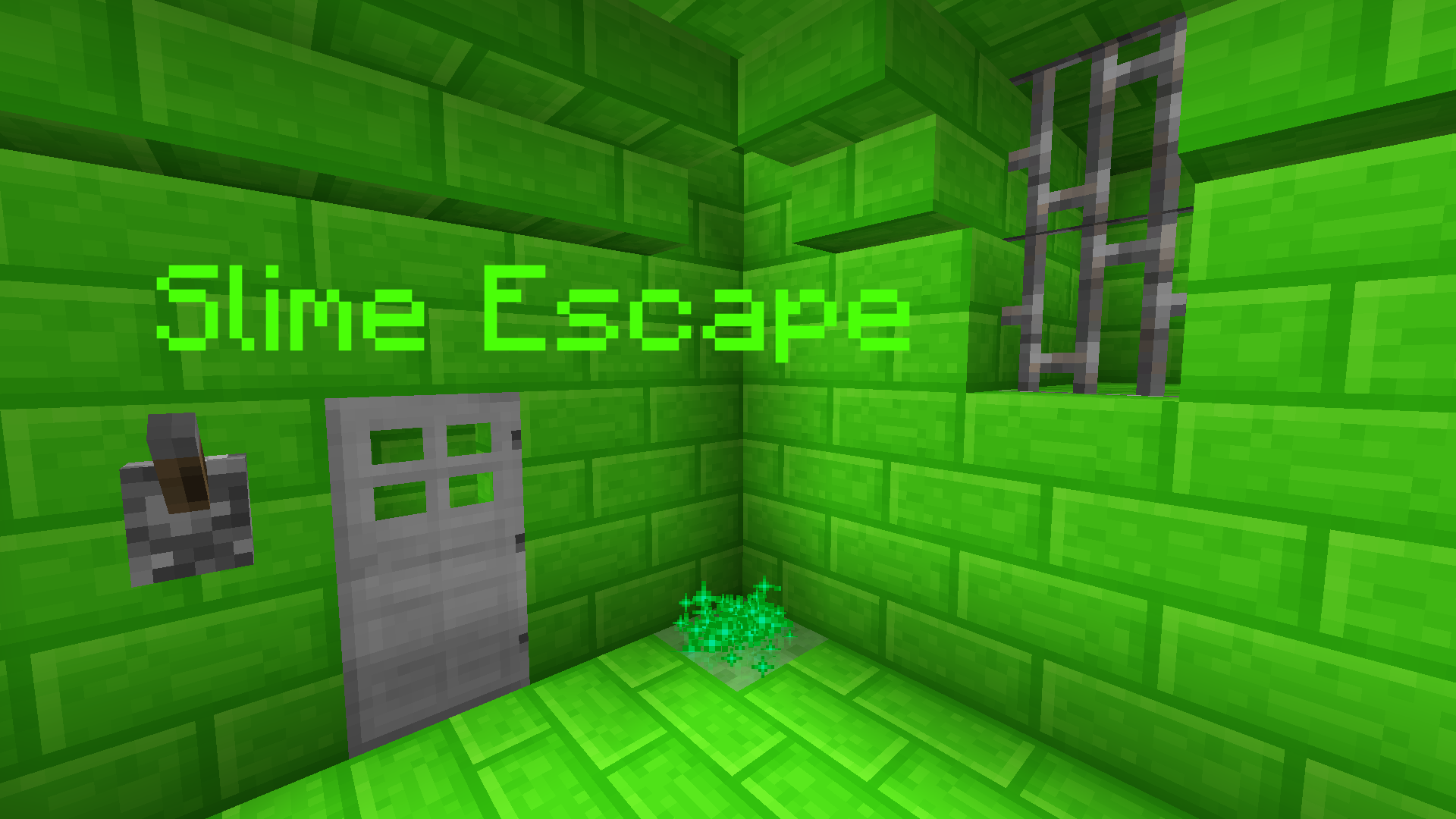 Unduh Slime Escape untuk Minecraft 1.13.2
